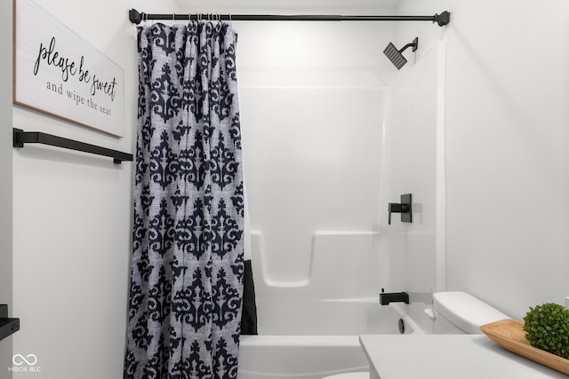 339 Honey Locust Pl, North Vernon, IN 47265 - full bathroom featuring shower / tub combo and vanity