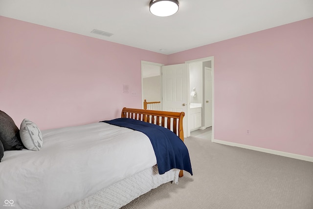 5761 Coopers Hawk Dr, Carmel, IN 46033 - bedroom with carpet floors and ensuite bath