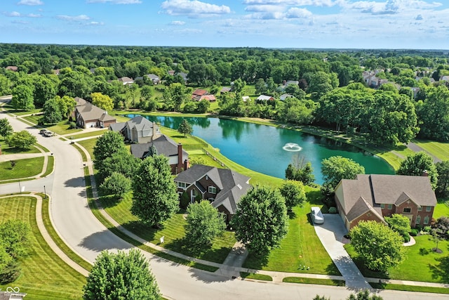 5761 Coopers Hawk Dr, Carmel, IN 46033 - aerial view of a nearby body of water