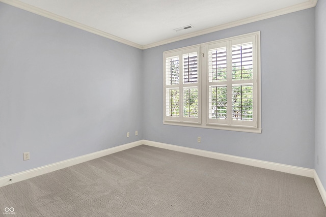 2263 Glebe St, Carmel, IN 46032 - empty room with crown molding and carpet