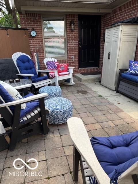 18 Hough St, Greenfield, IN 46140 - view of patio