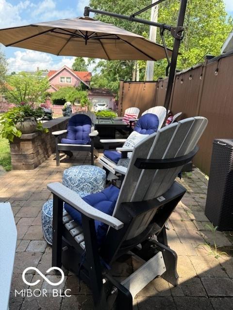 18 Hough St, Greenfield, IN 46140 - view of patio / terrace