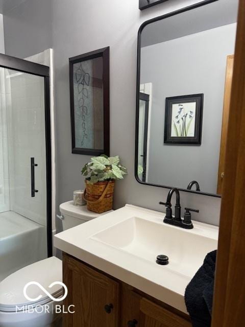 18 Hough St, Greenfield, IN 46140 - full bath with vanity and a shower with door