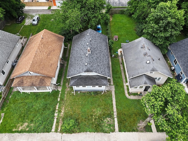 615 Udell St, Indianapolis, IN 46208 - bird's eye view