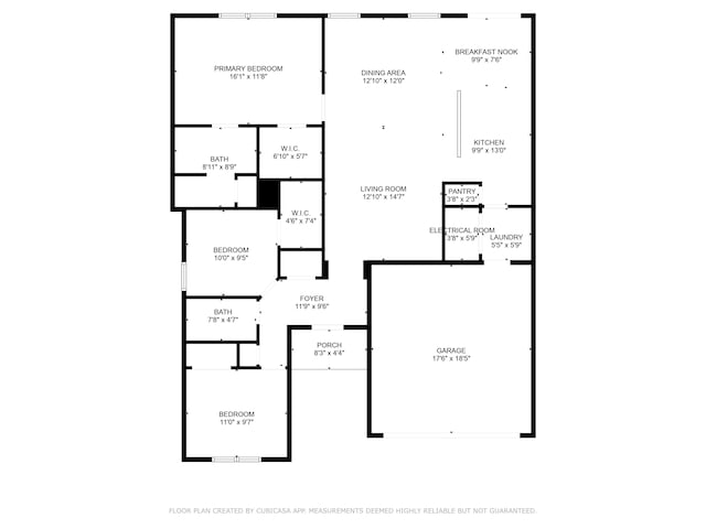 5765 White Pine Rd, Whitestown, IN 46075 - view of floor plan / room layout