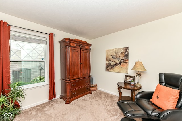 5765 White Pine Rd, Whitestown, IN 46075 - living area with light colored carpet and baseboards