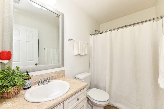 5765 White Pine Rd, Whitestown, IN 46075 - bathroom featuring vanity and a shower with curtain