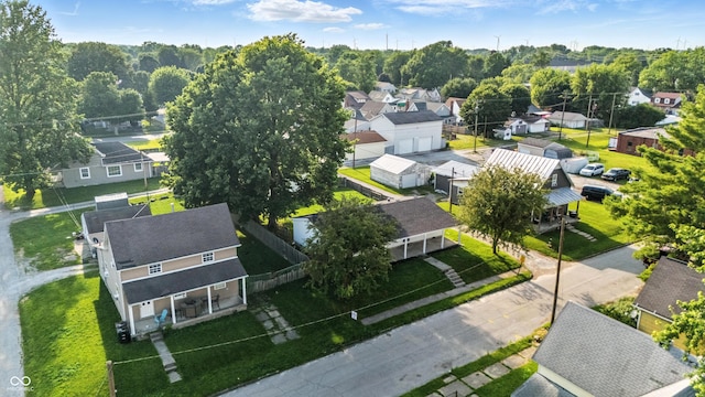 212 N 13th St, Elwood, IN 46036 - aerial view of residential area