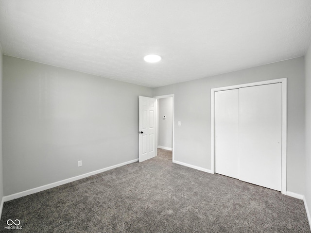 2853 S State Ave, Indianapolis, IN 46203 - unfurnished bedroom featuring carpet and a closet