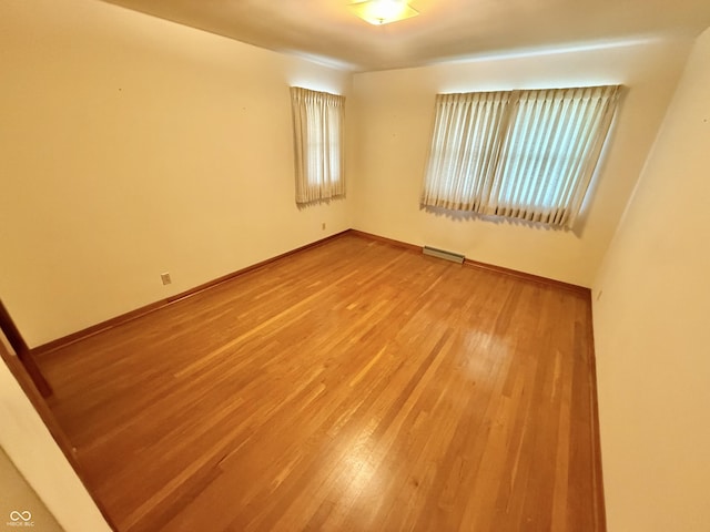 605 Redding Rd, Seymour, IN 47274 - empty room with light wood finished floors and baseboards