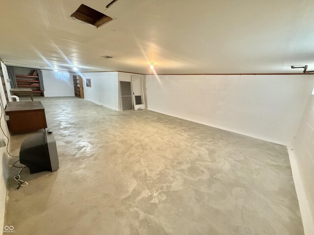 605 Redding Rd, Seymour, IN 47274 - finished basement with stairway