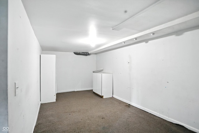 3609 N Keystone Ave, Indianapolis, IN 46218 - finished basement with carpet flooring