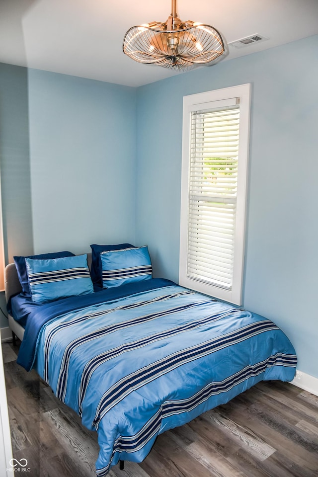 206 Olive St, Arcadia, IN 46030 - bedroom featuring wood finished floors and baseboards