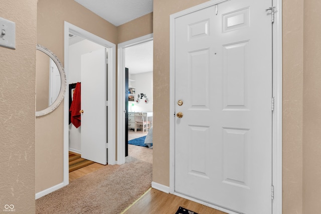 1912 Blue Pine Ln, Indianapolis, IN 46231 - entrance foyer with wood finished floors and baseboards