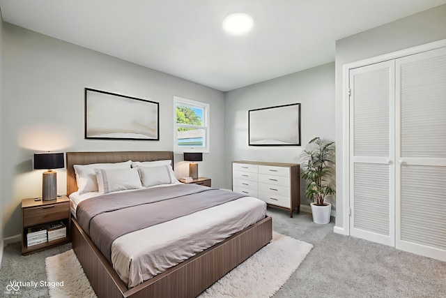 452 N Fenton Ave, Indianapolis, IN 46219 - bedroom featuring carpet flooring and a closet