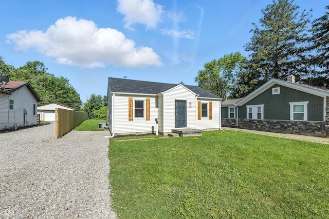 452 N Fenton Ave, Indianapolis, IN 46219 - view of front of house featuring a front lawn