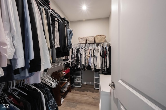2856 Old Rosebud Ln, Westfield, IN 46074 - spacious closet with wood finished floors
