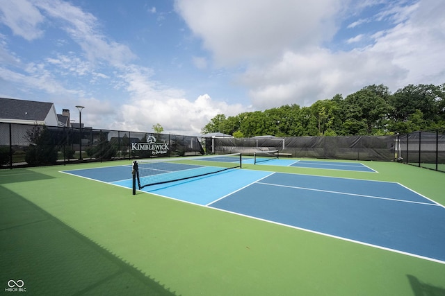 2856 Old Rosebud Ln, Westfield, IN 46074 - view of tennis court with community basketball court