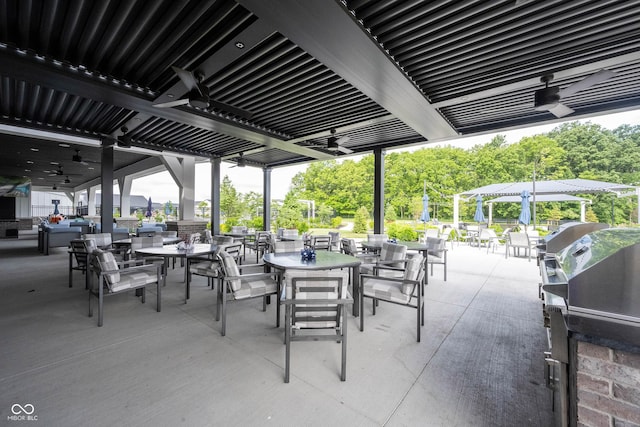 2856 Old Rosebud Ln, Westfield, IN 46074 - view of patio with outdoor dining area