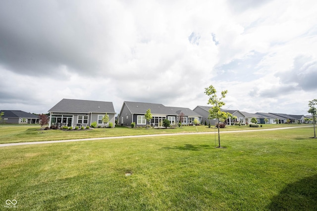 2856 Old Rosebud Ln, Westfield, IN 46074 - view of front of house featuring a residential view and a front lawn