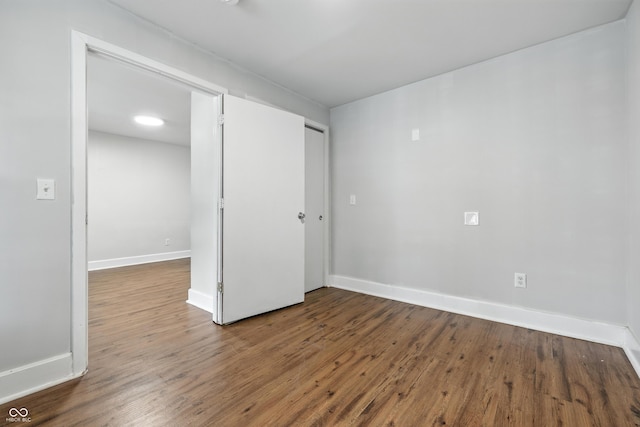1151 S Randolph St, Indianapolis, IN 46203 - unfurnished bedroom with wood finished floors