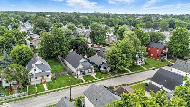 1151 S Randolph St, Indianapolis, IN 46203 - aerial perspective of suburban area