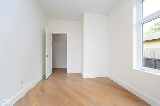 2130 Brookside Pkwy N Drive, Indianapolis, IN 46201 - spare room featuring light wood finished floors and a smoke detector