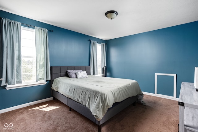 6176 Brighton Dr, Whitestown, IN 46075 - carpeted bedroom featuring multiple windows
