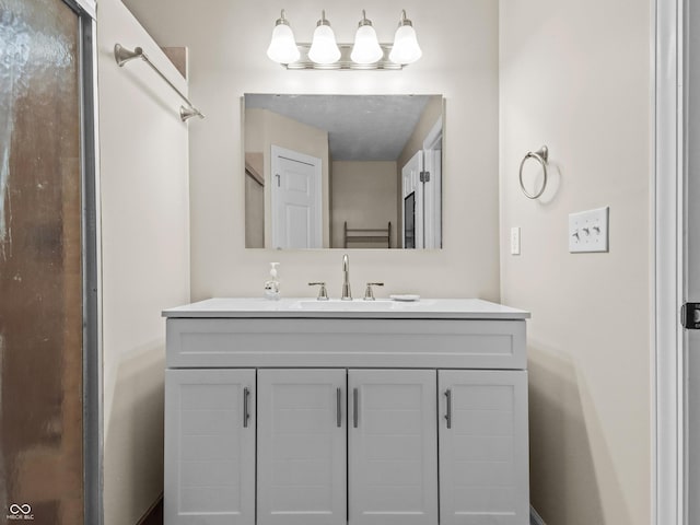 5626 Prince Woods Cir, Indianapolis, IN 46224 - bathroom with vanity