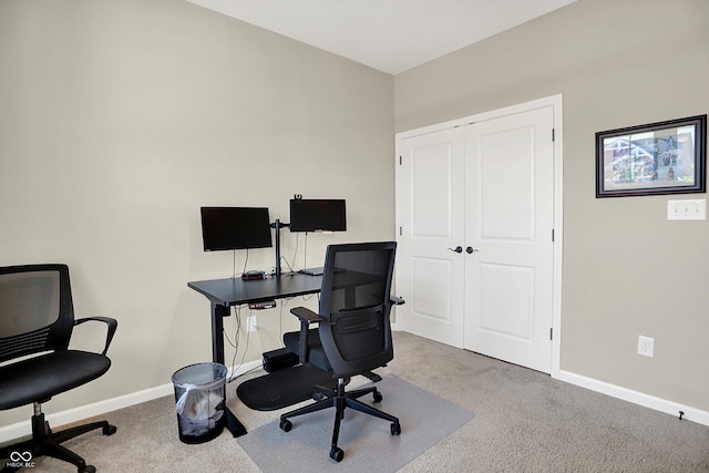 1319 Petit Verdot Dr, Westfield, IN 46074 - home office with carpet
