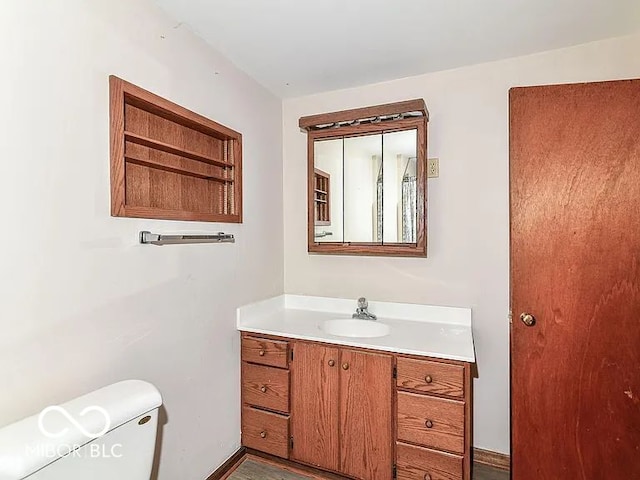 18378 Southeastern Pkwy, Fortville, IN 46040 - half bath with vanity and toilet