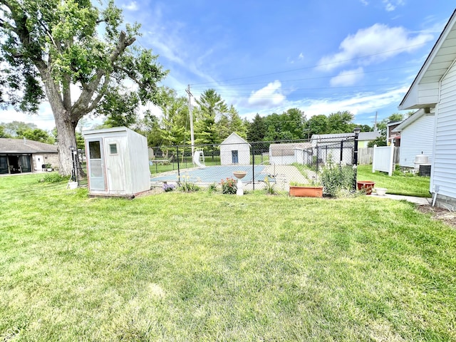 4096 N 200 W, Greenfield, IN 46140 - view of yard with a shed