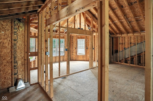 7843 E Triple Crown Ln, Camby, IN 46113 - miscellaneous room featuring lofted ceiling