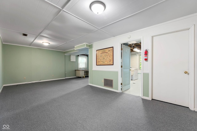 3669 Glenwood Dr, Martinsville, IN 46151 - basement featuring plenty of natural light and carpet flooring