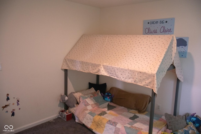 907 Ram Dr, Franklin, IN 46131 - carpeted bedroom with baseboards