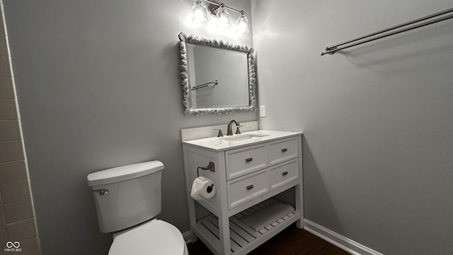 2083 Kerns Ct, Carmel, IN 46280 - bathroom featuring vanity and wood finished floors
