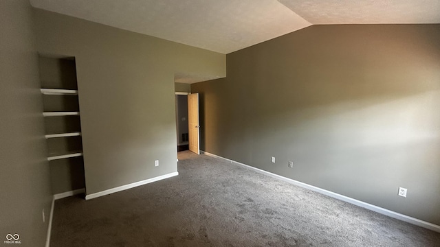 2083 Kerns Ct, Carmel, IN 46280 - unfurnished bedroom with carpet and lofted ceiling