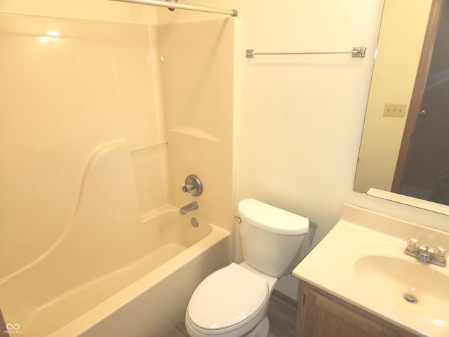 546 Grand Woods Dr, Indianapolis, IN 46224 - bathroom with vanity and shower / bathtub combination