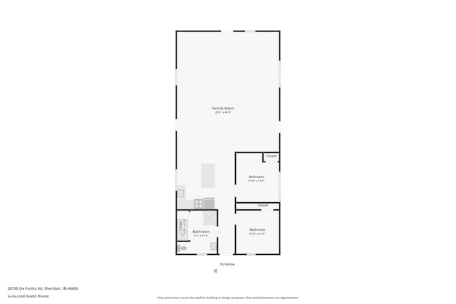 26735 Six Points Rd, Sheridan, IN 46069 - view of home floor plan