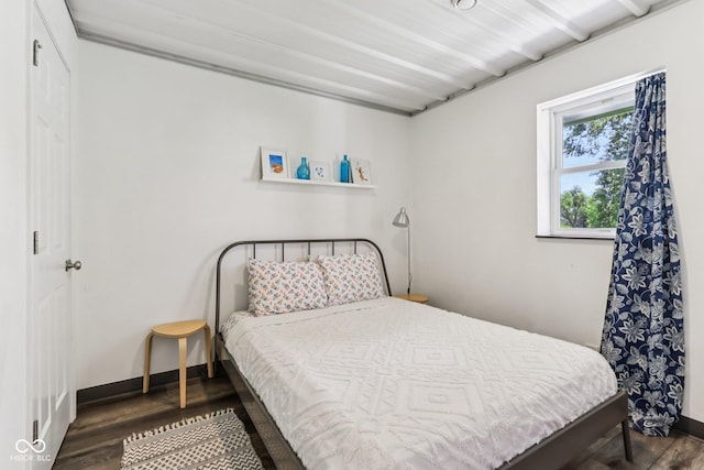 26735 Six Points Rd, Sheridan, IN 46069 - bedroom with wood finished floors and a closet