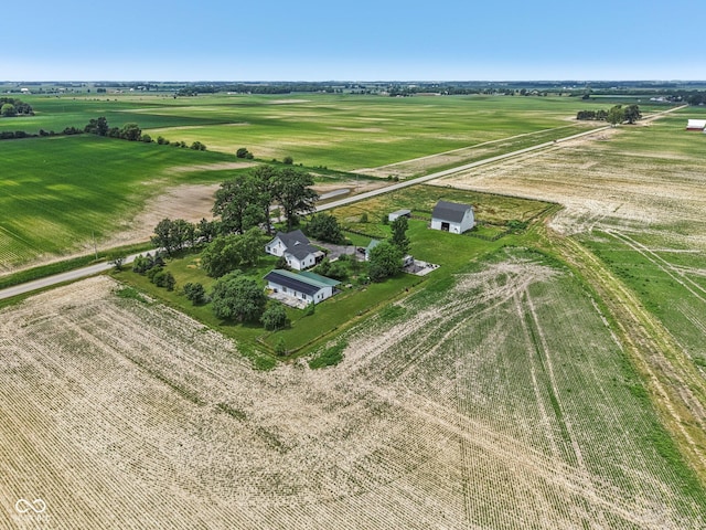 26735 Six Points Rd, Sheridan, IN 46069 - aerial view of sparsely populated area with large plots for crops
