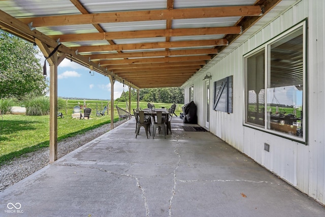 26735 Six Points Rd, Sheridan, IN 46069 - view of patio with outdoor dining area