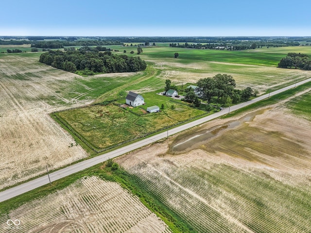 26735 Six Points Rd, Sheridan, IN 46069 - overview of rural landscape featuring abundant farmland