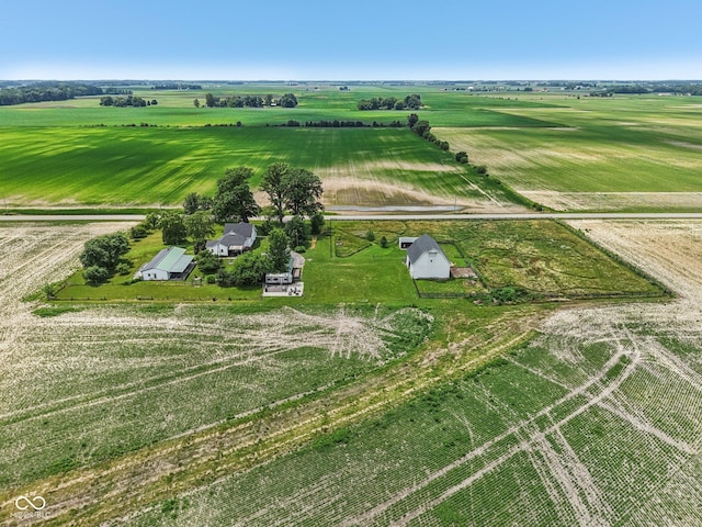 26735 Six Points Rd, Sheridan, IN 46069 - aerial view of sparsely populated area featuring abundant farmland