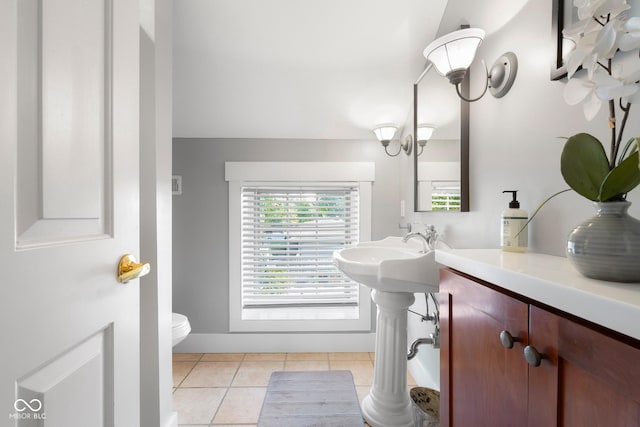4224 River Rd, Columbus, IN 47203 - bathroom featuring tile patterned floors and toilet