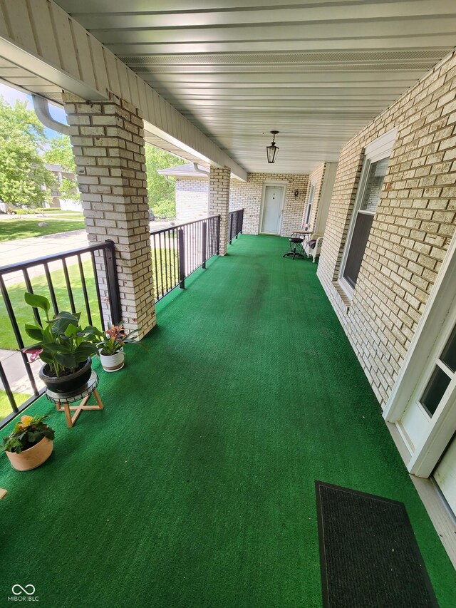 4501 N Wheeling Ave # 5E4, Muncie, IN 47304 - view of porch