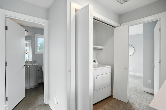 1905 Cornell Ave, Indianapolis, IN 46202 - washroom featuring washer / dryer and baseboards