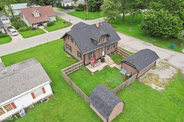 514 E 2nd St, Sheridan, IN 46069 - aerial perspective of suburban area