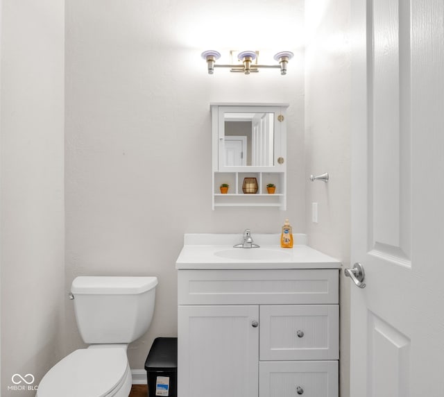 8642 Ray Cir, Indianapolis, IN 46256 - bathroom featuring toilet and vanity