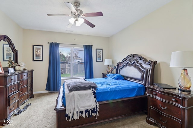 958 Denton Ct, Westfield, IN 46074 - bedroom featuring carpet and a ceiling fan